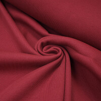 ORGANIC 2X2 RIBBING RED