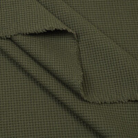 ORGANIC WAFFLE JERSEY GREEN IVY