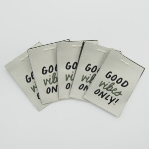 WOVEN LABEL PALMS (5 pcs)