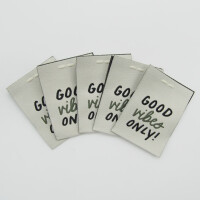 WOVEN LABEL PALMS (5 pcs)