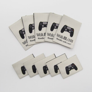WOVEN LABEL SET GAMER (10 pcs)