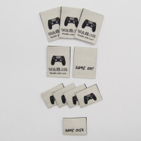 WOVEN LABEL SET GAMER (10 pcs)