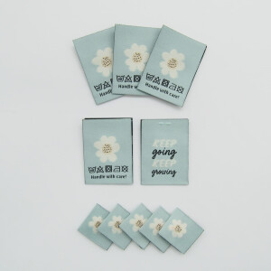 WOVEN LABEL SET BLOOMBOOM (10 pcs)