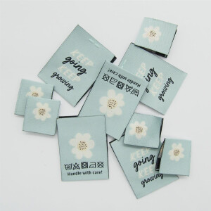 WOVEN LABEL SET BLOOMBOOM (10 pcs)