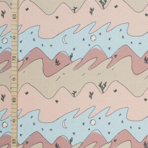 ORGANIC JERSEY DESERT SKY BLUE