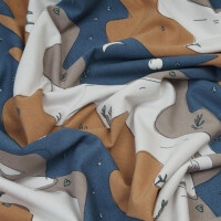 ORGANIC JERSEY DESERT DARK BLUE