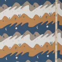 ORGANIC JERSEY DESERT DARK BLUE