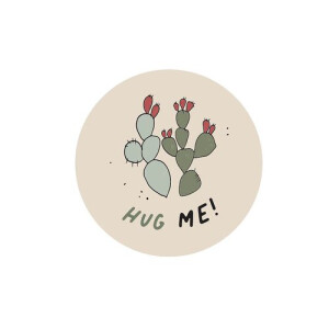 IRON ON PATCH CACTUS