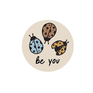 IRON ON PATCH LADYBUGS