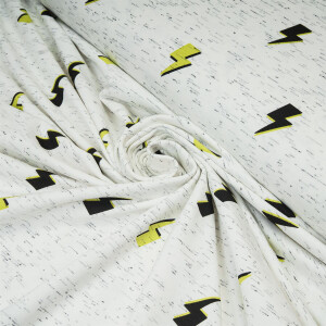 JERSEY THUNDERBOLT ECRU MELANGE