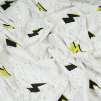 JERSEY THUNDERBOLT ECRU MELANGE