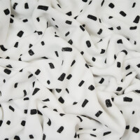 NICKY VELOURS SHAPES OFFWHITE