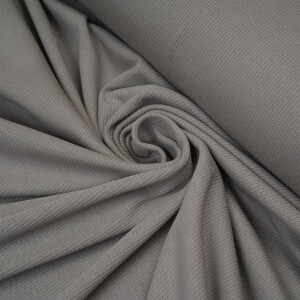 RIB JERSEY SILVER GREY