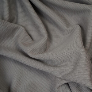 RIB JERSEY SILVER GREY