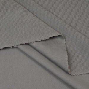 RIB JERSEY SILVER GREY