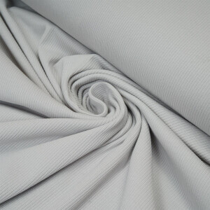 RIB JERSEY PALE GREY