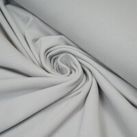 RIB JERSEY BASIC PALE GREY