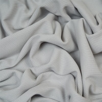 RIB JERSEY BASIC PALE GREY