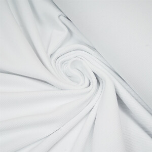 RIB JERSEY BASIC BRIGHT WHITE