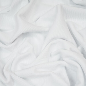 RIB JERSEY BASIC BRIGHT WHITE