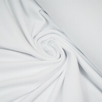 RIB JERSEY BASIC BRIGHT WHITE