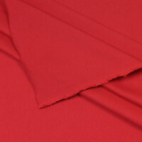 RIB JERSEY BASIC TOMATO RED