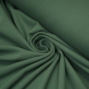 RIB JERSEY BASIC SMOKY GREEN