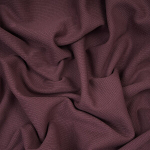 RIB JERSEY BASIC FADED GRAPE
