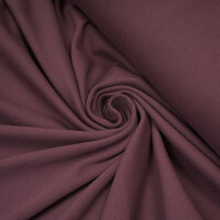 RIB JERSEY BASIC FADED GRAPE