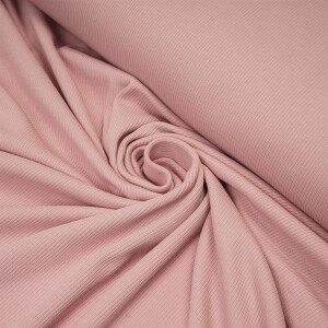 RIB JERSEY BASIC TENDER ROSE