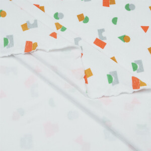 TERRY TOWELING PLAY BLOCKS WHITE