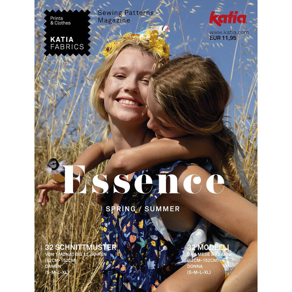 KATIA ESSENCE S/S 22 SEWING PATTERNS MAGAZINE DE/IT