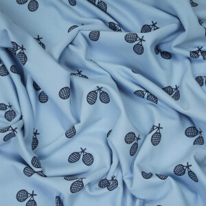 FRENCH TERRY RAQUETS BLUE