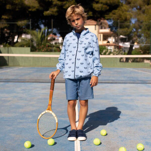 FRENCH TERRY RAQUETS BLUE