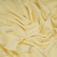DOUBLE GAUZE EMPATHY GIRAFFE LIGHT YELLOW