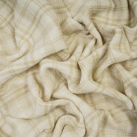 MOUSSELINE TARTAN GRID LINEN/WHITE