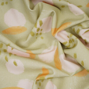 CANVAS BOHO ABSTRACT LIGHT GREEN