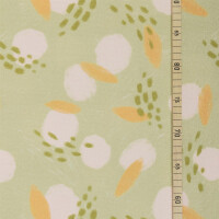 CANVAS BOHO ABSTRACT LIGHT GREEN