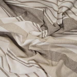 CANVAS RECYCLED STRIPES LINEN