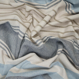 CANVAS RECYCLED STRIPES BLUE