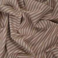 ORGANIC OXFORD STRIPE DUNE/SIENNA