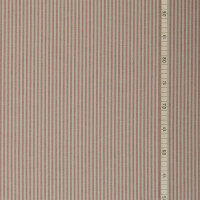 ORGANIC OXFORD STRIPE DUNE/SIENNA