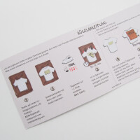 SCREEN PRINT IRON ON WAL & DACKEL