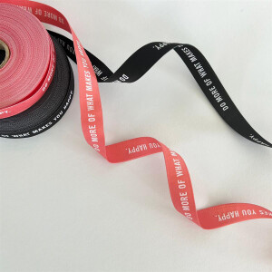 WEBBING HAPPY BLACK