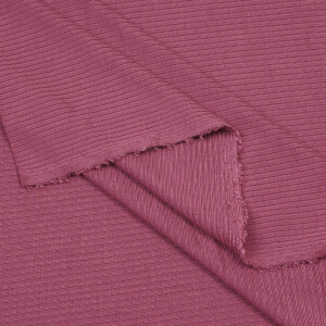 TENCEL DERBY RIBBED JERSEY PUNCH