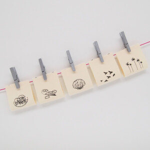 LABEL SET WANDERLUST  (5 pcs)