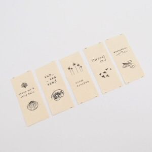 LABEL SET WANDERLUST  (5 pcs)