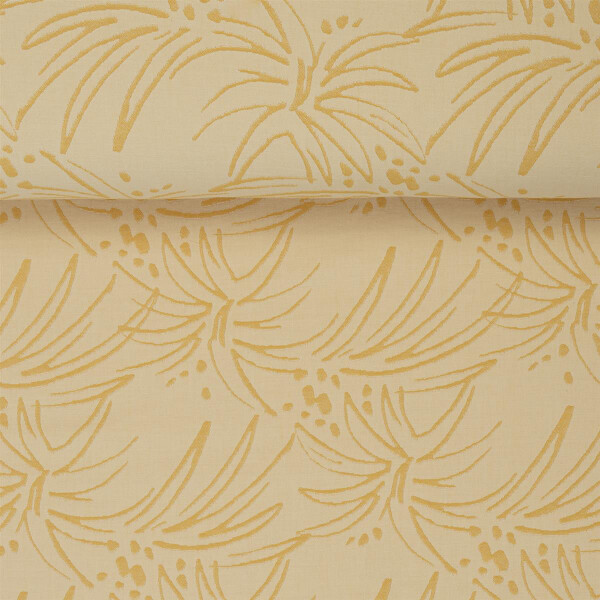 ORGANIC COTTON/ECOVERO JACQUARD ISLAND HONEY