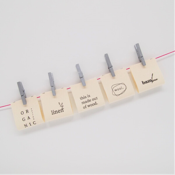 Etiketten zum einnähen Einnähetiketten Webetiketten Labels