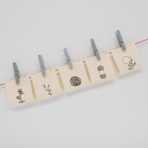 LABEL SET THIS IS MADE OUT OF  (5 pcs)